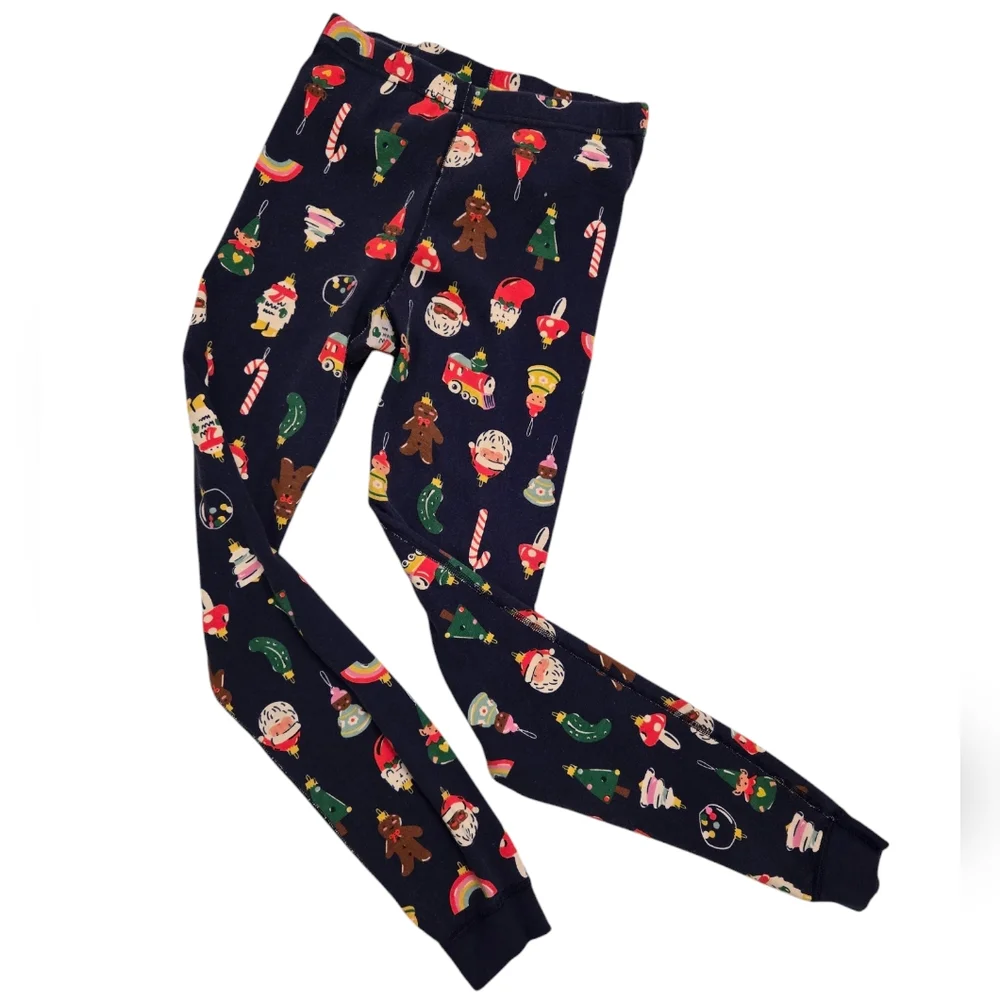 Hanna Andersson Christmas patterned pajama pants leggings